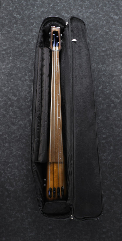 IBANEZ Bass Workshop Upright Bass 4-String - Mahagony Oil Burst + Gig Bag & Roadpro Stand