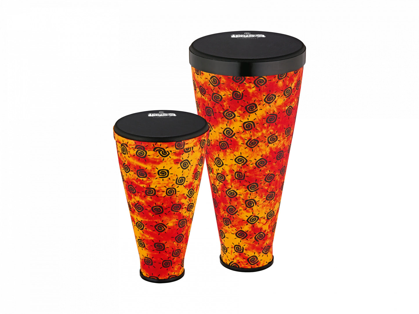 MEINL Drum Circle Stack Drum Series Drum Set - 9 1/2" & 12"