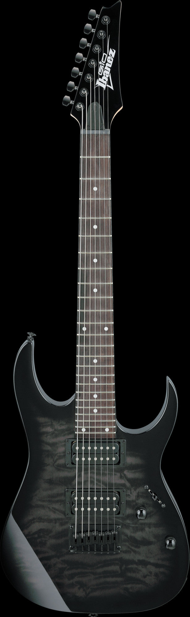 IBANEZ GIO GRG E-Gitarrre 7-String - Transparent Black Burst