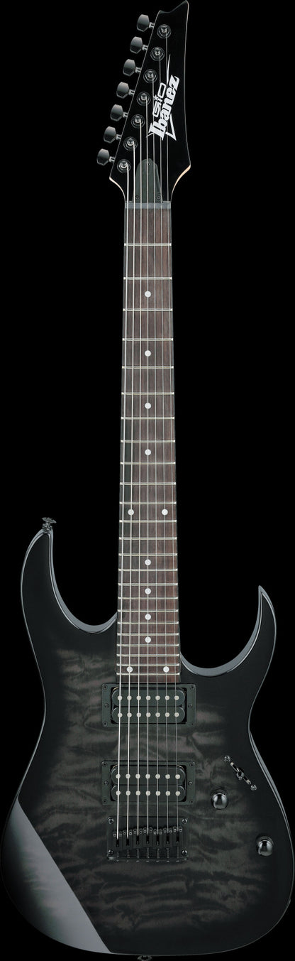 IBANEZ GIO GRG E-Gitarrre 7-String - Transparent Black Burst