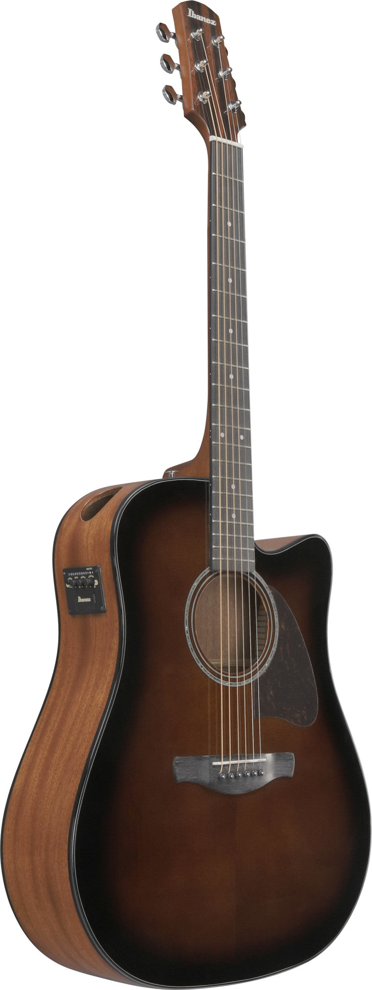 IBANEZ Advanced Acoustic AAD Acoustic Guitar 6-String - Dark Violin Sunburst High Gloss