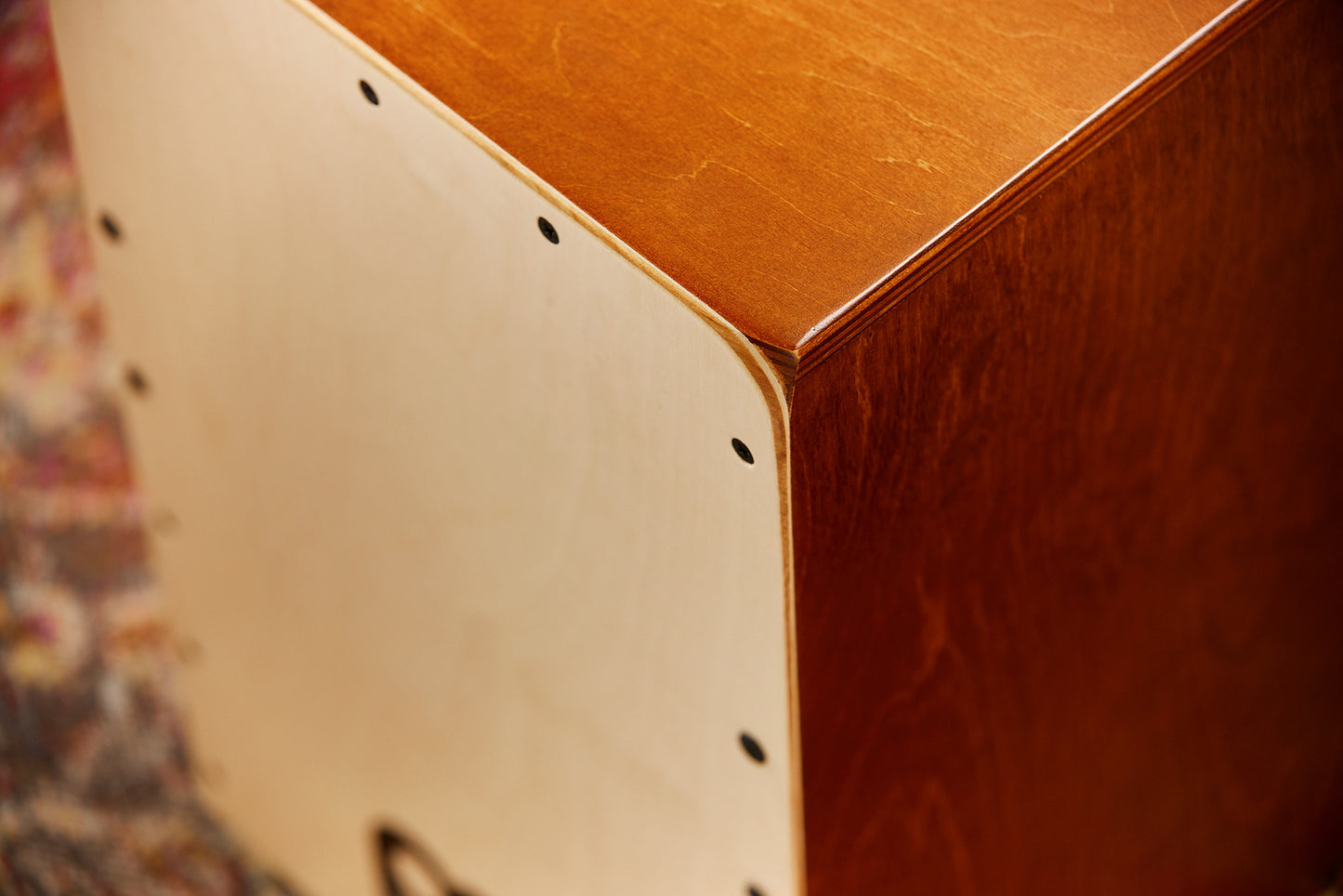 MEINL Percussion Snarecraft Series Snare Cajon 100 - Baltic Birch/Almond Birch