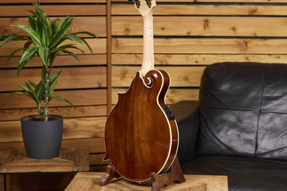 ORTEGA Americana Series F-Style Mandolin + Croco Leather Case