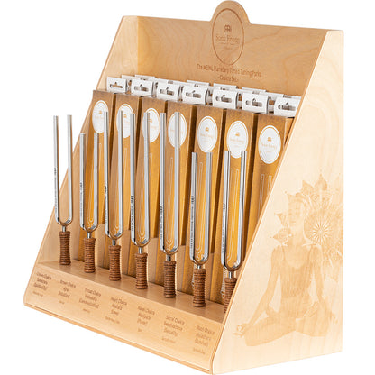 Meinl Sonic Energy Stimmgabel Display - Chakra-Set