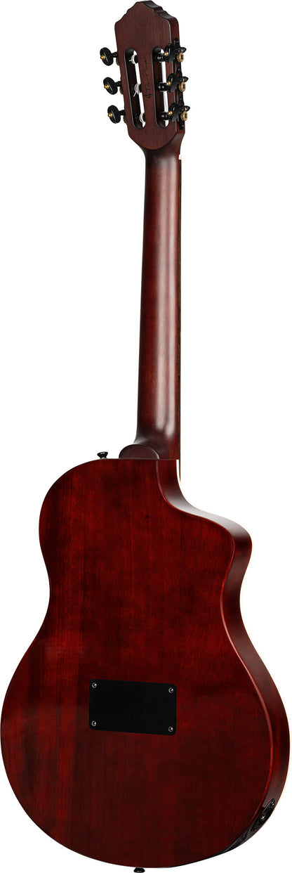ORTEGA TourPlayer DeLuxe Konzertgitarre 6-String Lefty - Spruce Natural + Gigbag