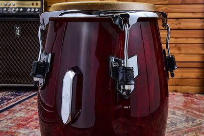 MEINL Percussion Marathon Exclusive Series Tumba 12 1/2" - Wine Red/Chrome HW