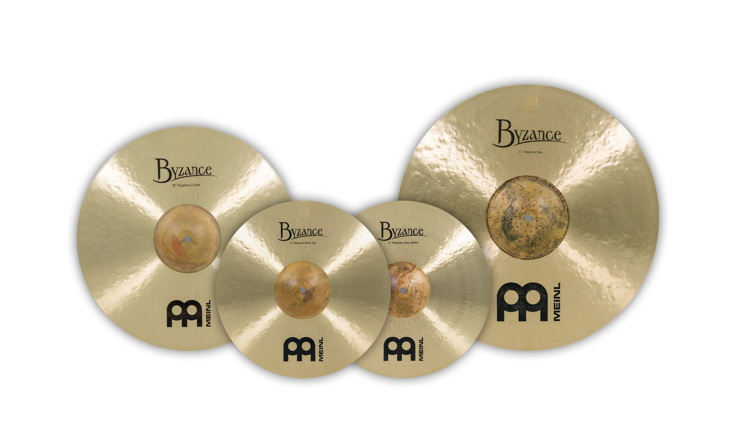 MEINL Cymbals Byzance Traditional Complete Cymbal Set