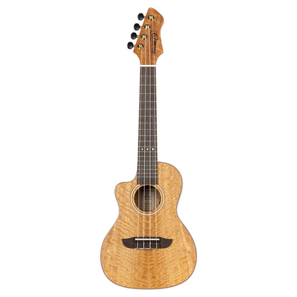 ORTEGA Horizon Serie Konzert Preamp Ukulele 4 String Lefty - Mango Natural + Bag