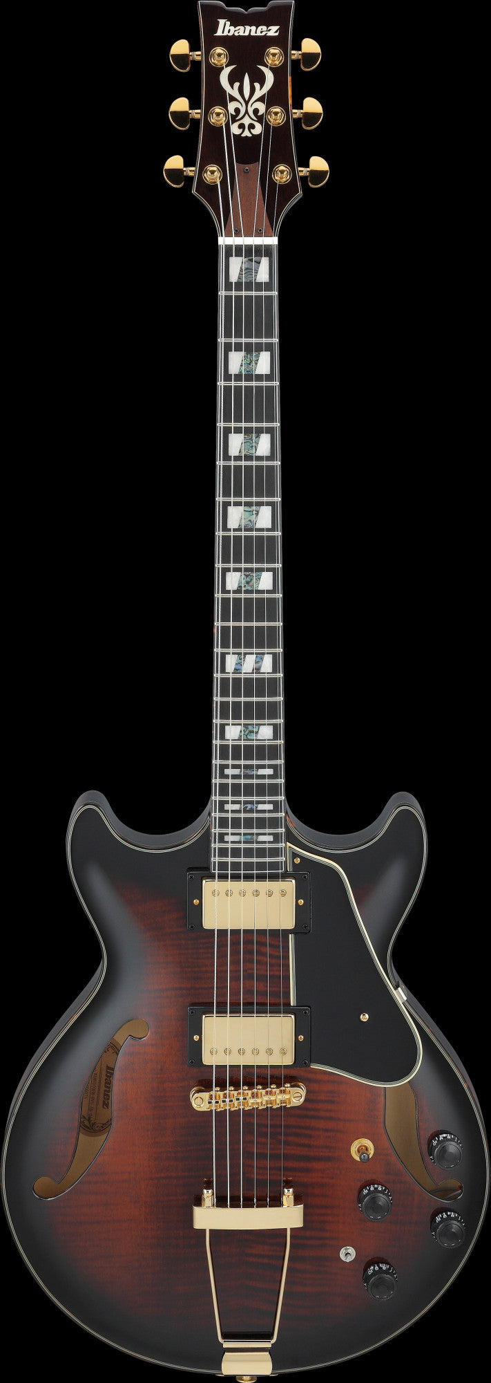 IBANEZ Artstar Hollowbody Gitarre 6-String - Dark Violin Sunburst + Case