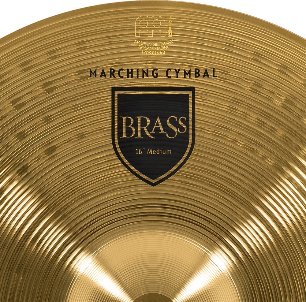 MEINL Cymbals Marching Medium - 16" Brass