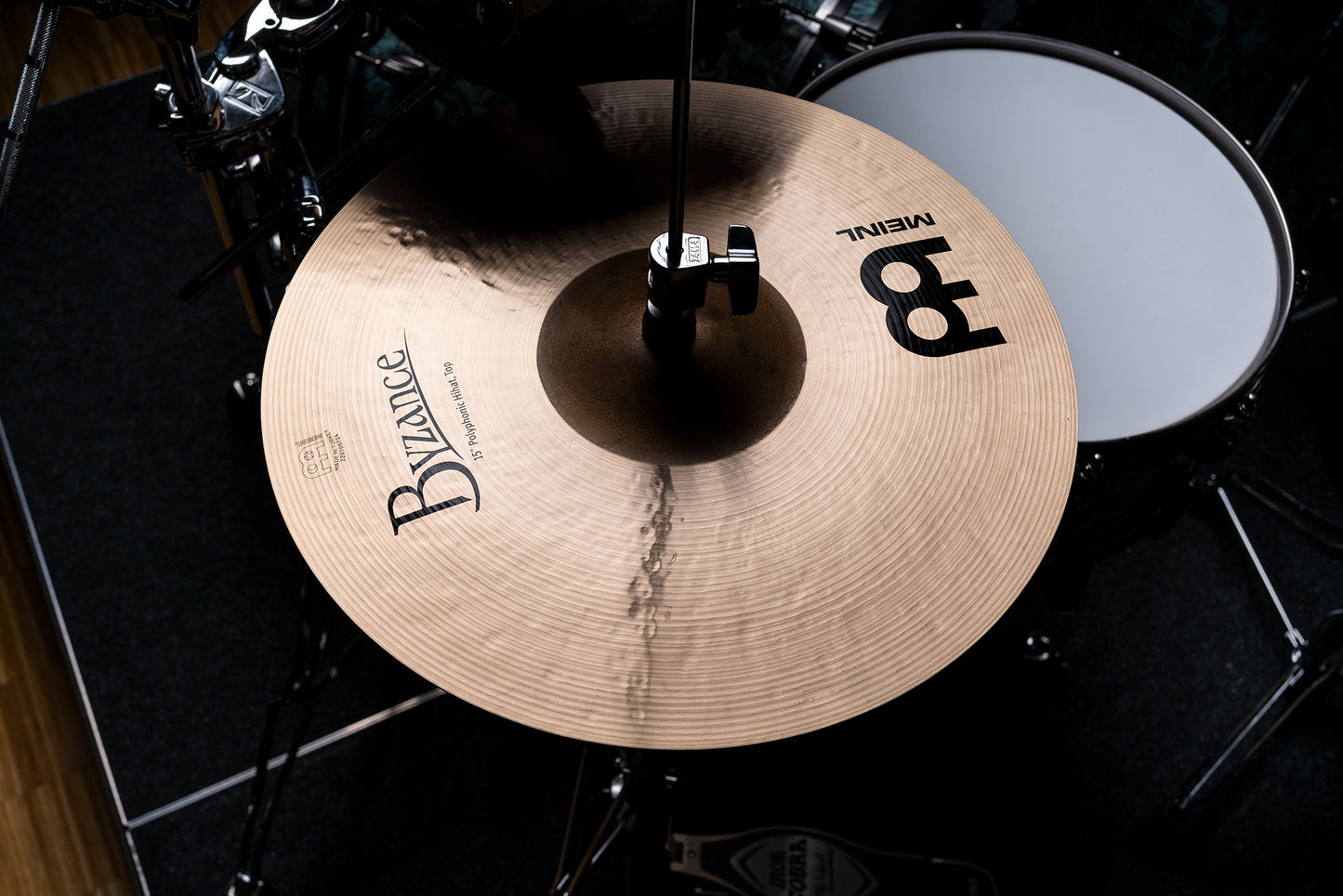 MEINL Cymbals Byzance Traditional Polyphonic HiHat - 15"
