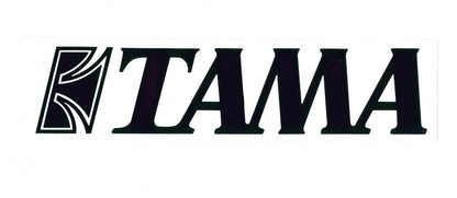 Tama sticker black on white background - 24,5 cm x 6 cm