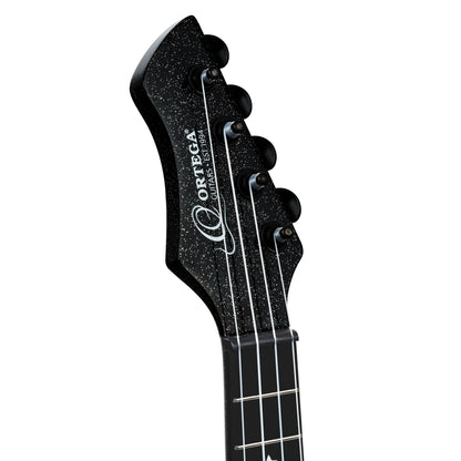 ORTEGA Horizon Serie Konzert Ukulele 4 String - Black Sparkle + Bag