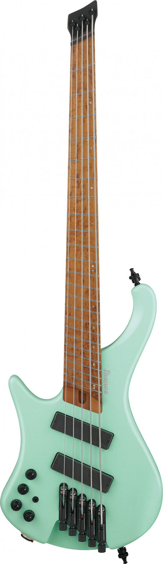 IBANEZ Bass Workshop EHB E-Bass 5-String Multiscale Lefty - Sea Foam Green + Gigbag PGPGB