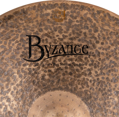 MEINL Cymbals Byzance Dark Big Apple Tradition Light Ride - 22"