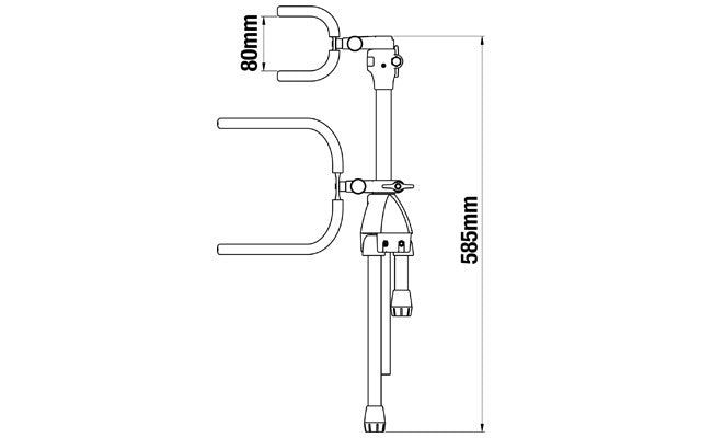 IBANEZ Professional Guitar Stand "Made by TAMA"