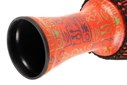 MEINL Percussion Travel Series African Djembe 14" - Pharaoh's Script