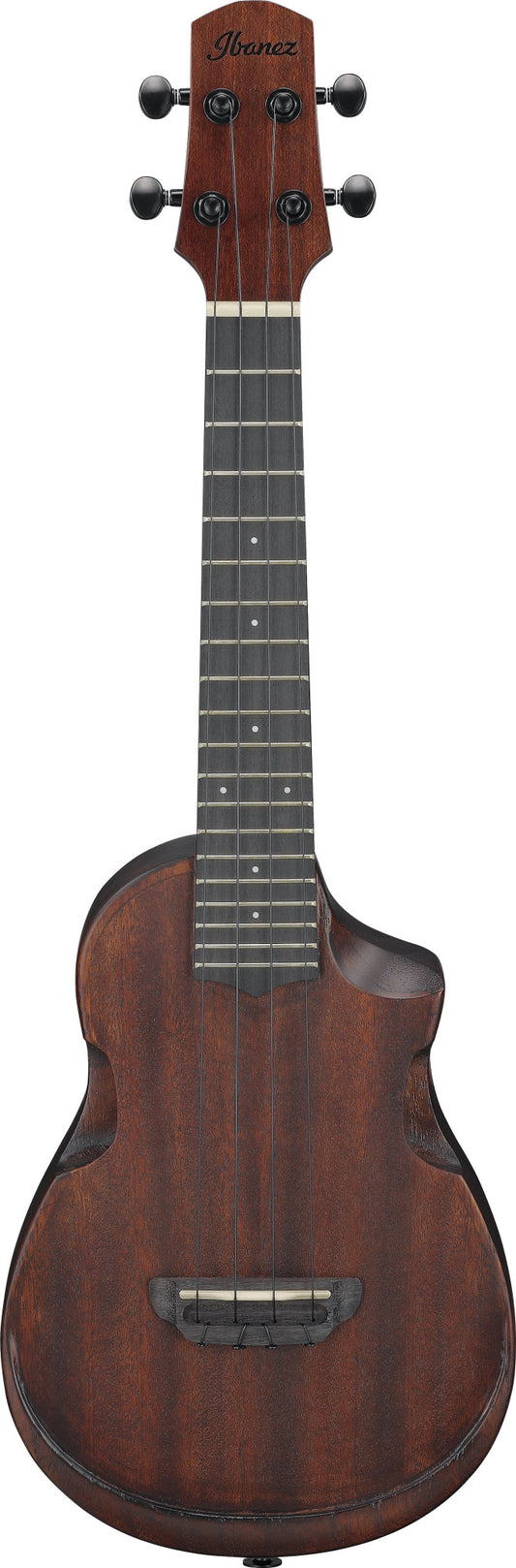 IBANEZ AU Konzert Ukulele 4-String - Open Pore Violin Sunburst + Gigbag