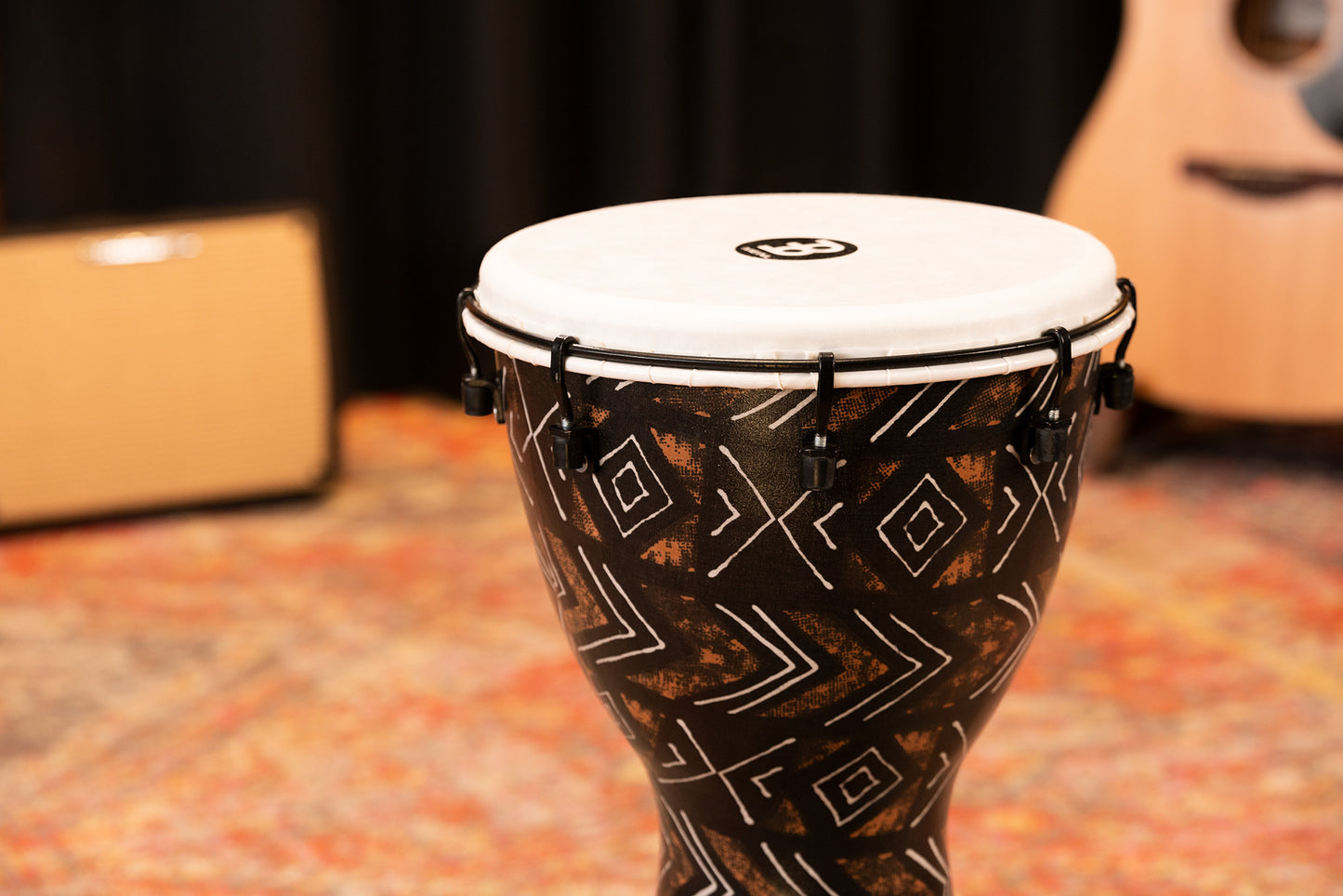 MEINL Percussion Alpine Series Djembe, Synthetic Head, Kanga Sarong - 12"