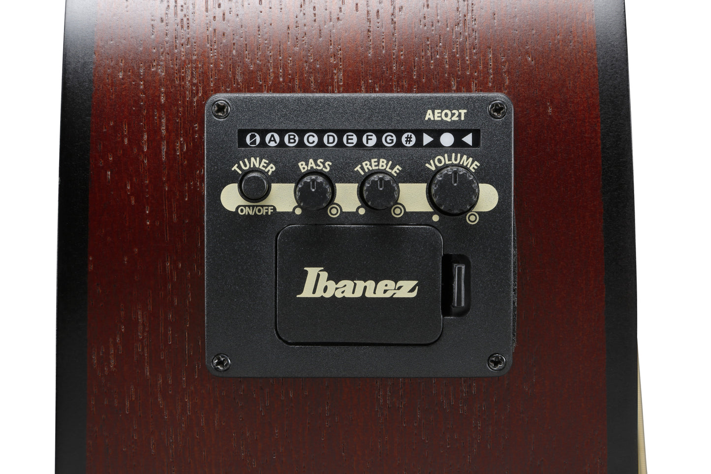 IBANEZ PJ Akustikgitarre 6-String - Open Pore Vintage Amber Sunburst Decke, Open Pore Natural Boden & Zargen