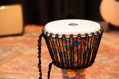 MEINL Percussion Travel Series African Djembe 10"- Kenyan Quilt