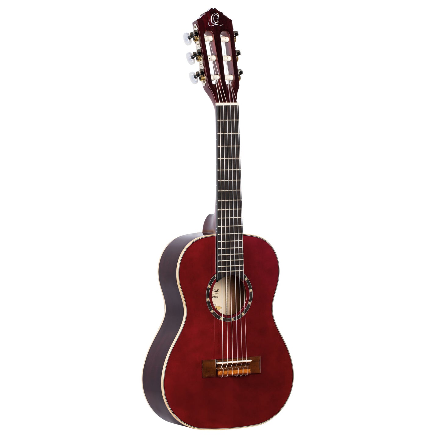 ORTEGA Family Series 1/4 Classical Guitar 6 String - Wine Red + Gigbag