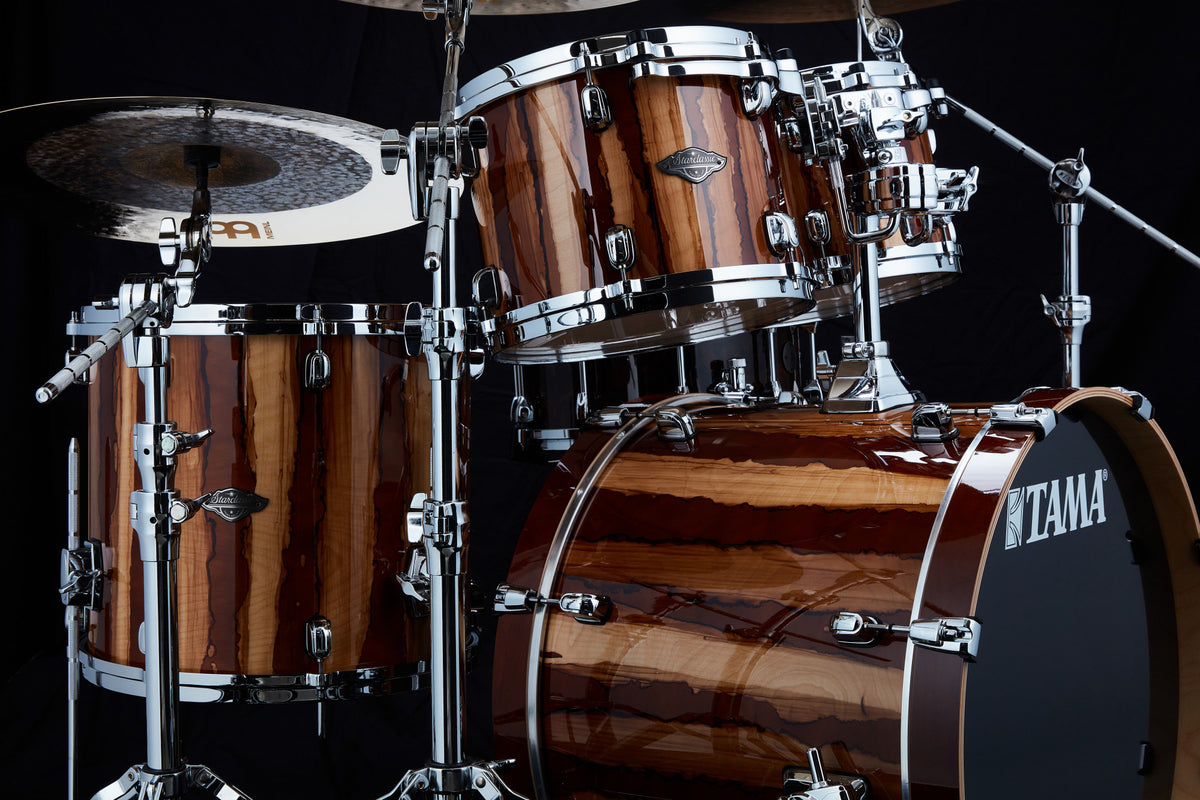 TAMA Starclassic Performer Shell Kit 4 teilig - Caramel Aurora/Chrom HW