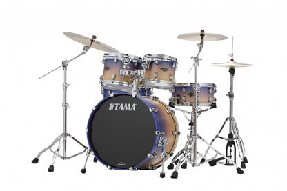 TAMA Starclassic Walnut/Birch Lacquer Shell Kit 4 pcs - Satin Purple Atmosphere Fade/Chrome HW