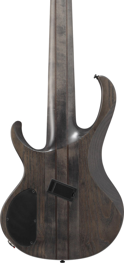 IBANEZ Bass Workshop BTB Electric Bass 6-String Multi Scale - Transparent Gray Flat + Case
