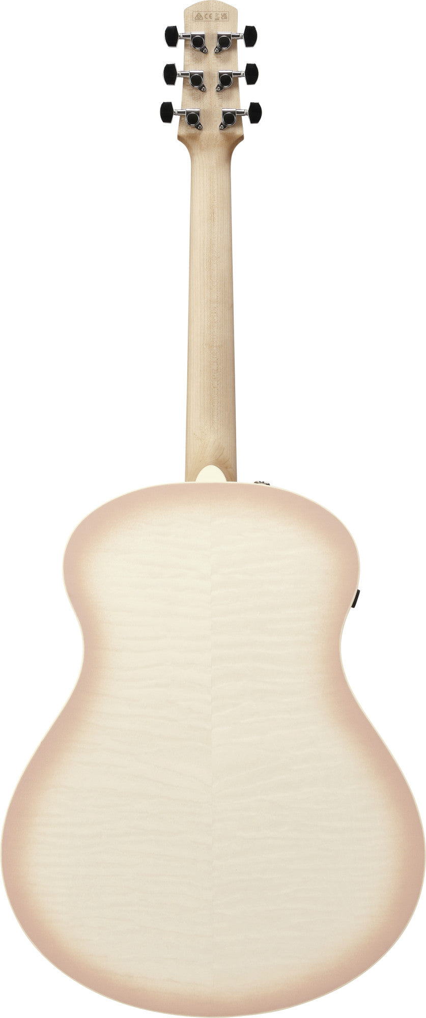 IBANEZ Advanced Acoustic AAM Akustikgitarre 6-String - Transparent Antique White Peach Fuzz Open Pore