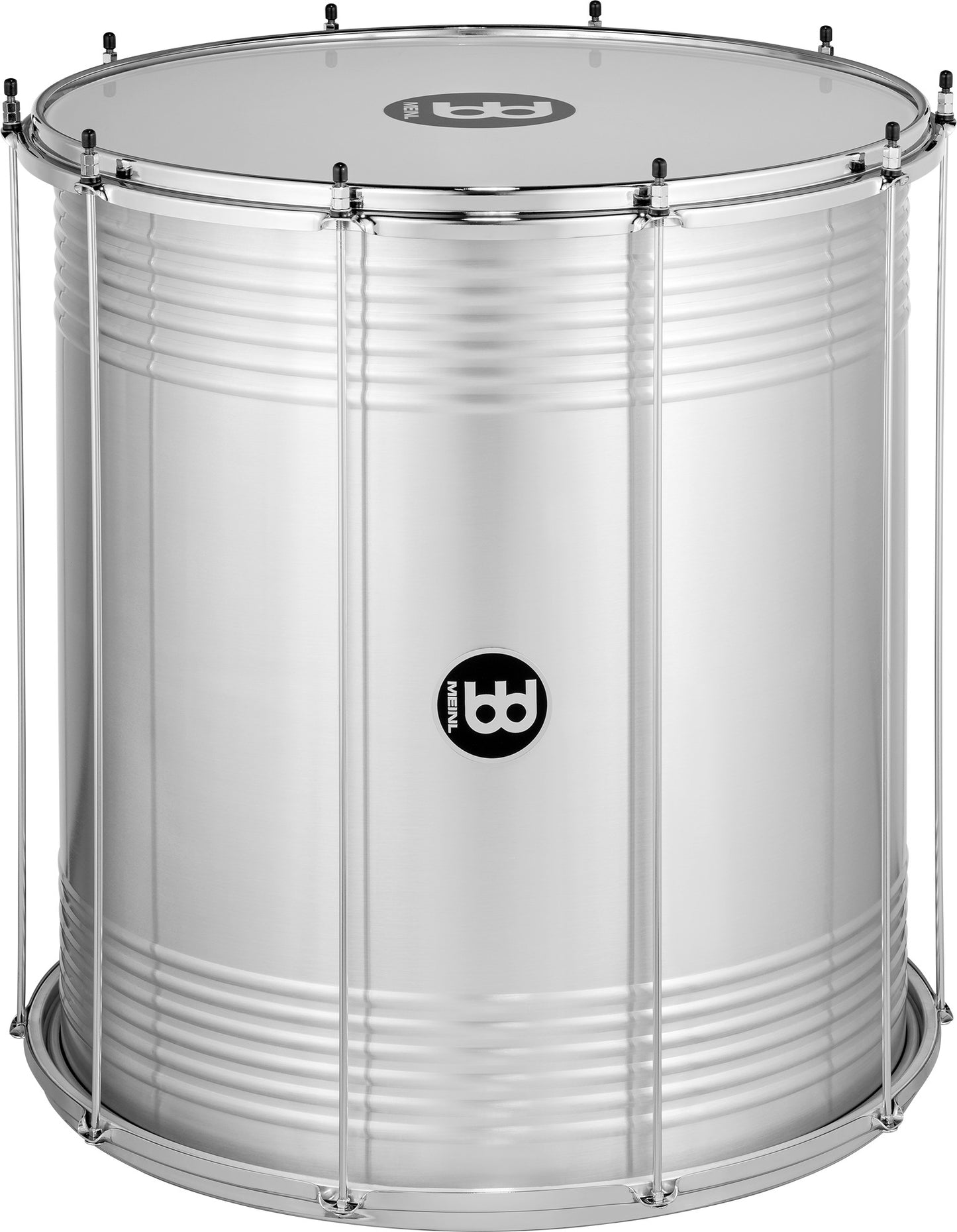 MEINL Percussion Traditional Aluminum Series Surdo Drum - 22" x 24"
