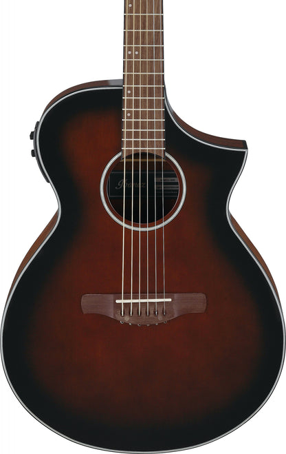 IBANEZ AEWC Acoustic Guitar 6-String - Dark Violin Sunburst High Gloss