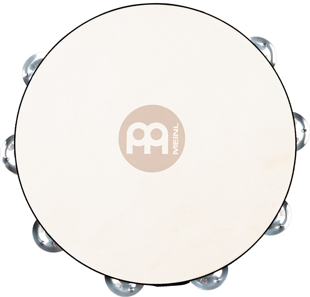 MEINL Percussion Traditional Wood Series Headed Tambourine - 10"