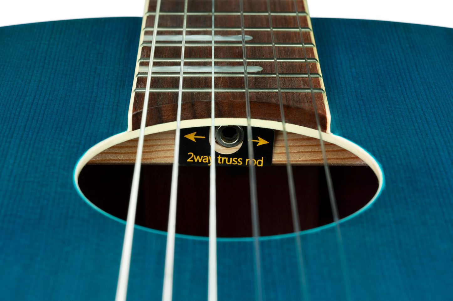 ORTEGA Ranger Series 4/4 Konzertgitarre 6-String - Ozeanblau + Gigbag