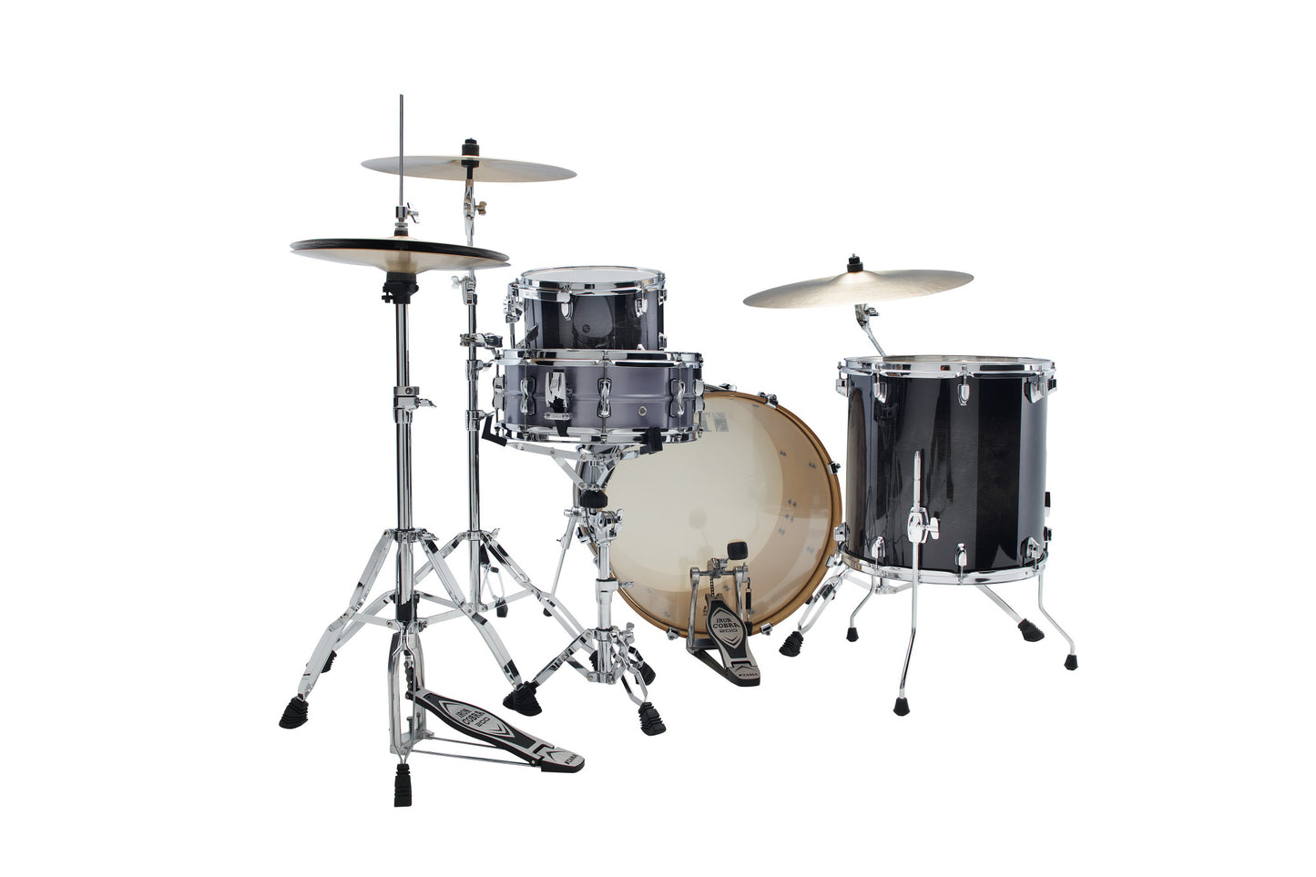 TAMA Superstar Classic Shell Kit 3 teilig - Transparent Black Burst/Chrom HW