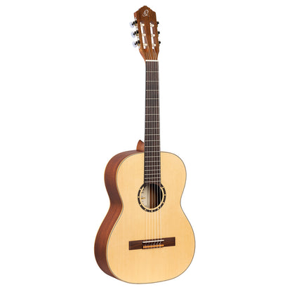 ORTEGA Family Series 7/8 Classical Guitar 6 String Lefty - Mahogany Natural + Gigbag