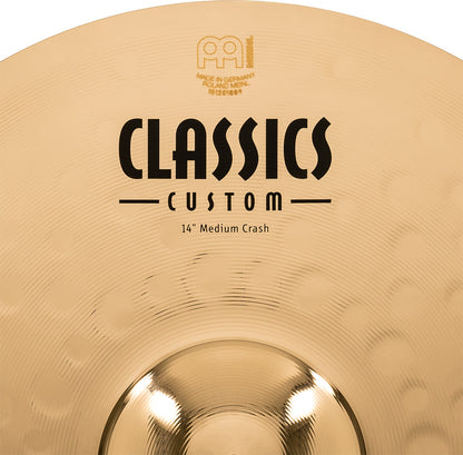 MEINL Cymbals Classics Custom Brilliant Medium Crash - 14"
