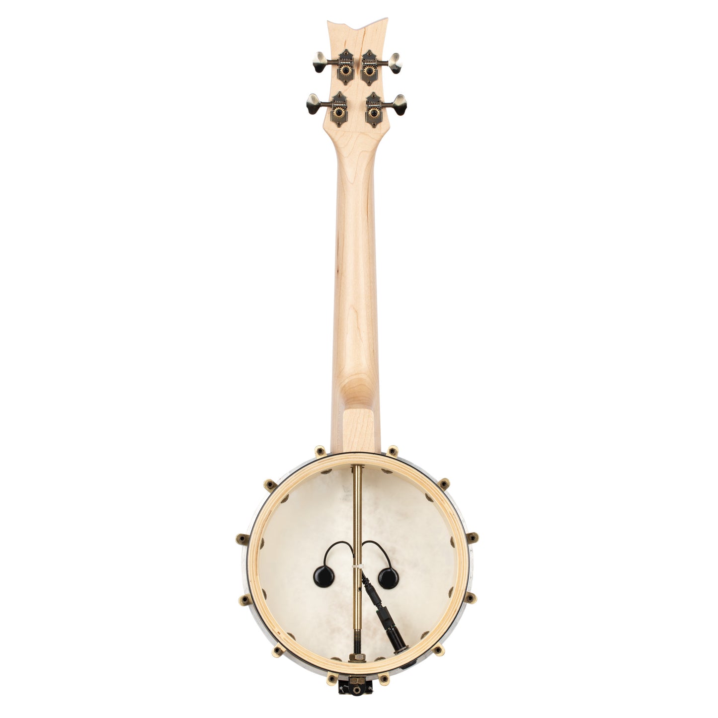 ORTEGA Banjolele Serie Konzert Ukulele 4 String Lefty - Maple Natural + Bag
