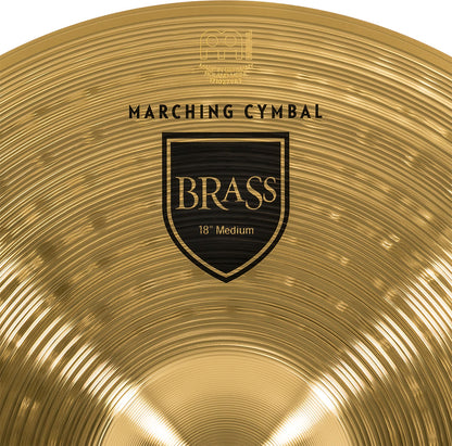 MEINL Cymbals Marching Medium - 18" Messing