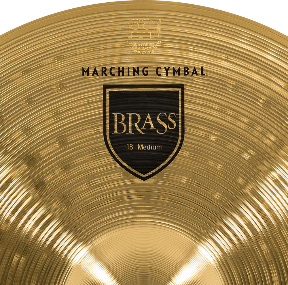 MEINL Cymbals Marching Medium - 18" Messing