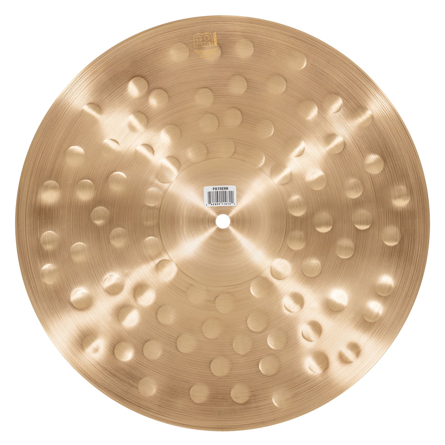 MEINL Cymbals Pure Alloy Extra Hammered Hihat - 15"