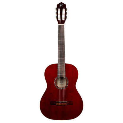 ORTEGA Family Series 7/8 Konzertgitarre 6 String - Weinrot + Bag