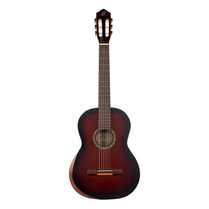 ORTEGA Student Series Pro DeLuxe 4/4 Classical Guitar 6 String - Solid Spruce / Catalpa Bourbon Fade