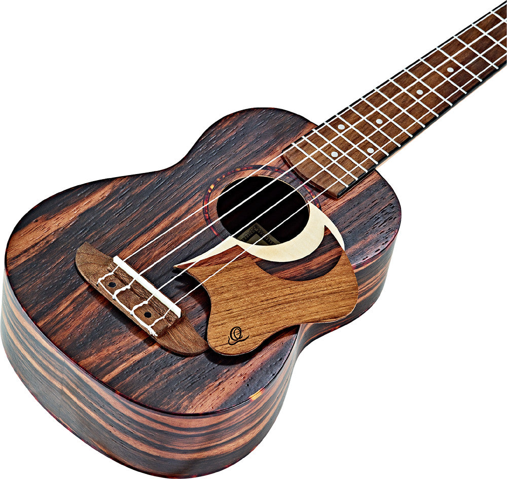 ORTEGA Soprano/Concert-Ukulele-Pickguard - Walnut