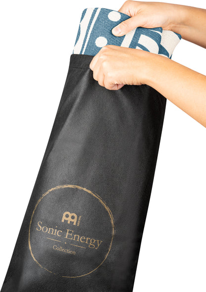 Meinl Sonic Energy Meditation Rug - Navy Blue / Floral Design