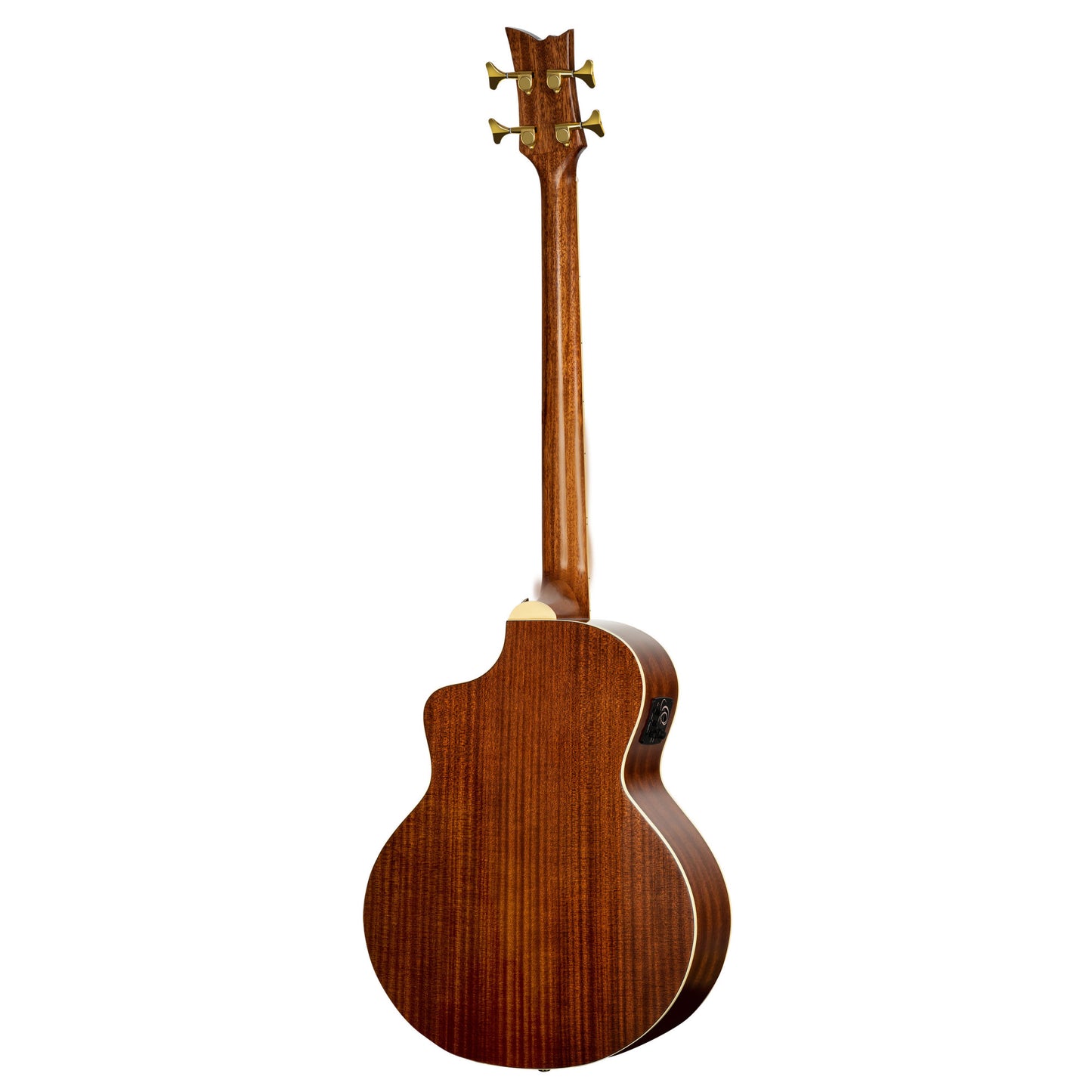 ORTEGA Deep Series 8 Medium Scale Acoustic Bass 4 String - Spruce / Mahogany Black