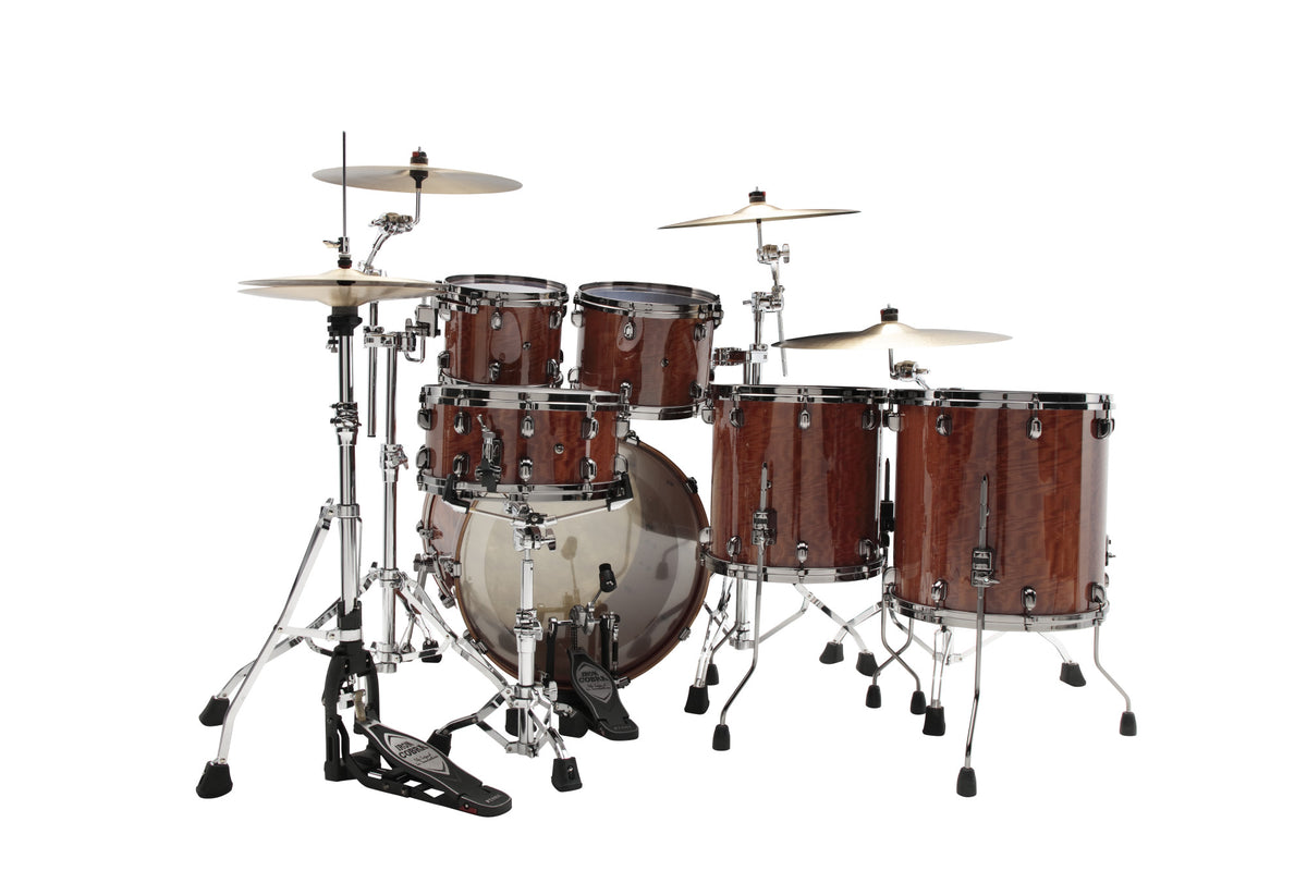 TAMA Starclassic Bubinga Shell Kit 5 pcs - Gloss African Cherry/Black Nickel HW