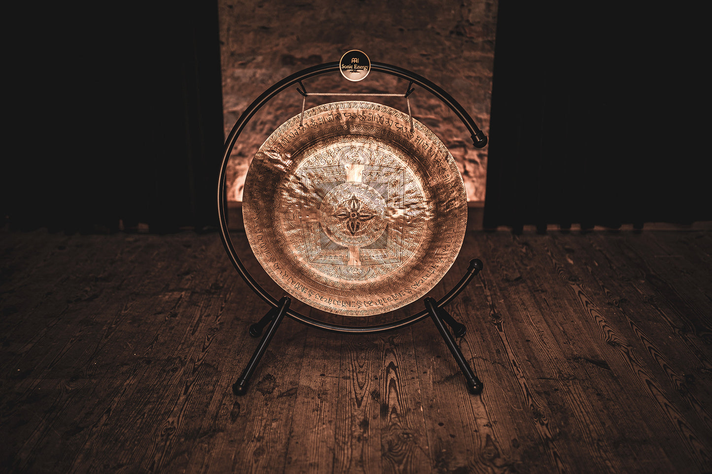 Meinl Sonic Energy Indian Premium Gong - 22" + Gong Stand