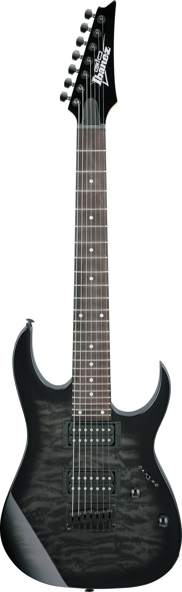 IBANEZ GIO GRG E-Gitarrre 7-String - Transparent Black Burst