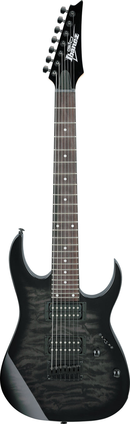 IBANEZ GIO GRG E-Gitarrre 7-String - Transparent Black Burst